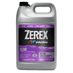 Zerex G30 Prediluted Coolant for Jeep, Land Rover/Range Rover