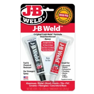 J-B Weld 8265S Original Cold-Weld Steel Reinforced Epoxy – 2 oz.