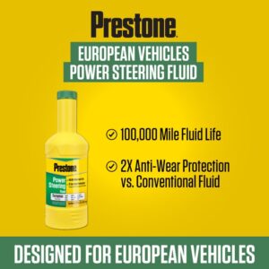 Prestone European Power Steering Fluid -345ml