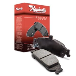 Raybestos MGD1377CH Brake Pad (Rear) for Ford Explorer (2011-2019), Ford Edge (2011-2014, Ford Flex (2009-2019)