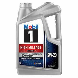 5W-20 Mobil 1 High Mileage Motor Oil 5L